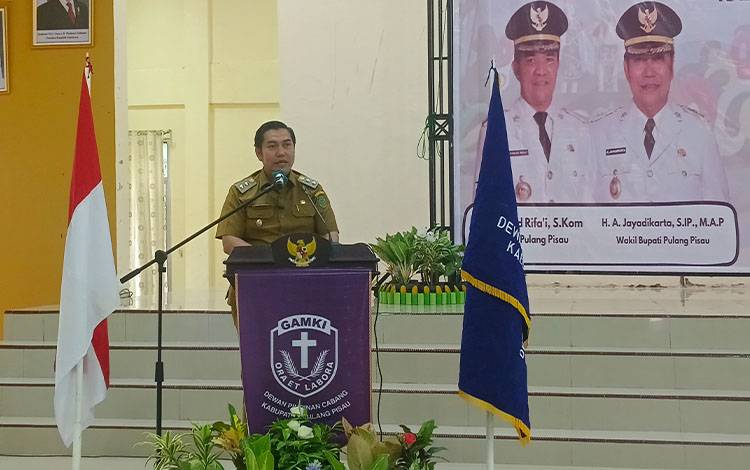 Hadiri Konfercab GAMKI, ini Harapan Wabup Pulang Pisau