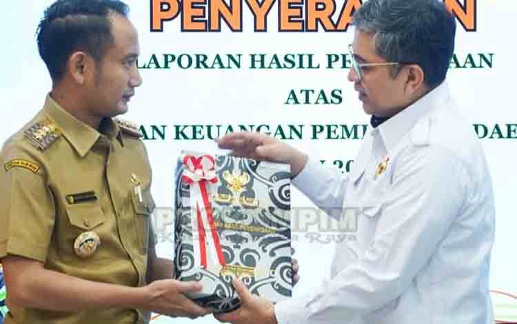 Palangka Raya Raih Opini WTP ke - 9 Berturut-turut