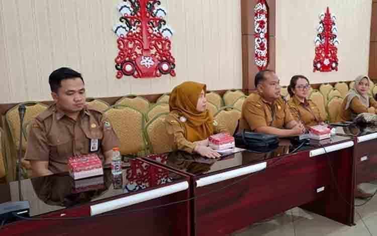 Tim pemeriksa dari Inspektorat Daerah Provinsi Kalimantan Tengah. (FOTO: IST)