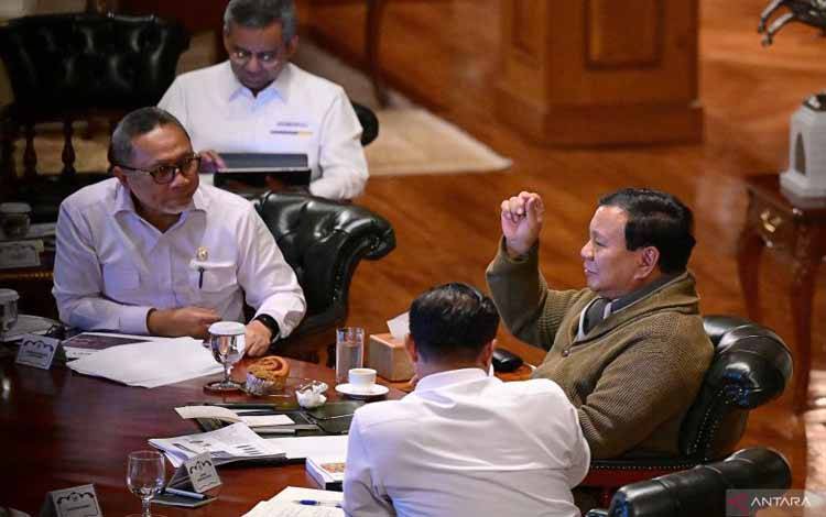 Prabowo Tunjuk Zulkifli Hasan jadi Ketua Satgas Koperasi Merah Putih