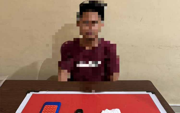 Polresta Palangka Raya Tangkap Pengedar Sabu 5 Gram di Menteng