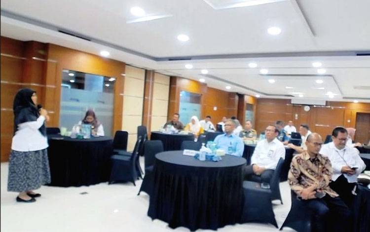 Penyampaian Status Akreditasi Lembaga Pelatihan secara daring. (FOTO: IST)
