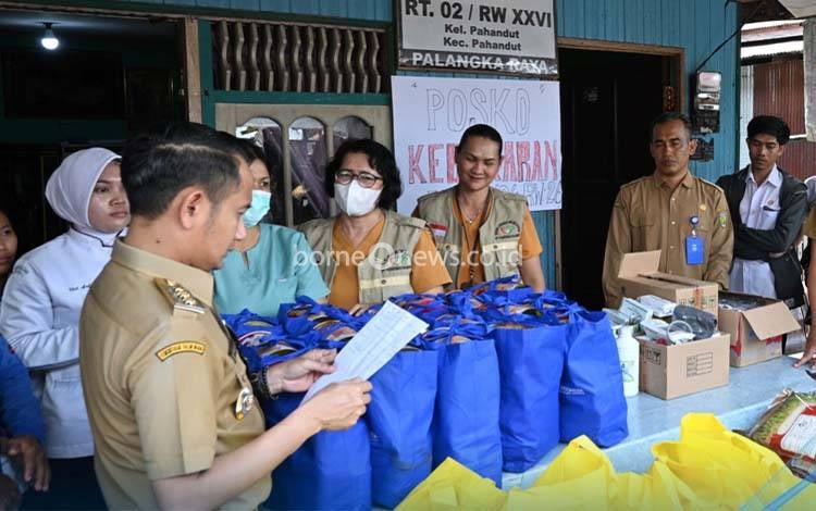 Wali Kota Palangka Raya Pastikan Korban Terdampak Kebakaran Makan 3 Kali Sehari