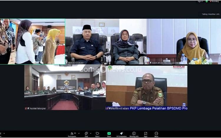 BPSDM Kalteng Siapkan Akreditasi Pelatihan Kepemimpinan Pengawas dari LAN RI