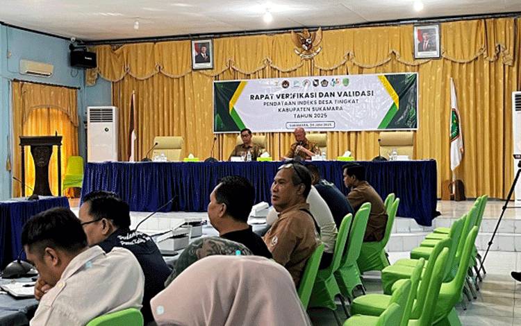 Plh Sekda Sukamara Tekankan Tim Verifikasi dan Validasi Meningkatkan Koordinasi