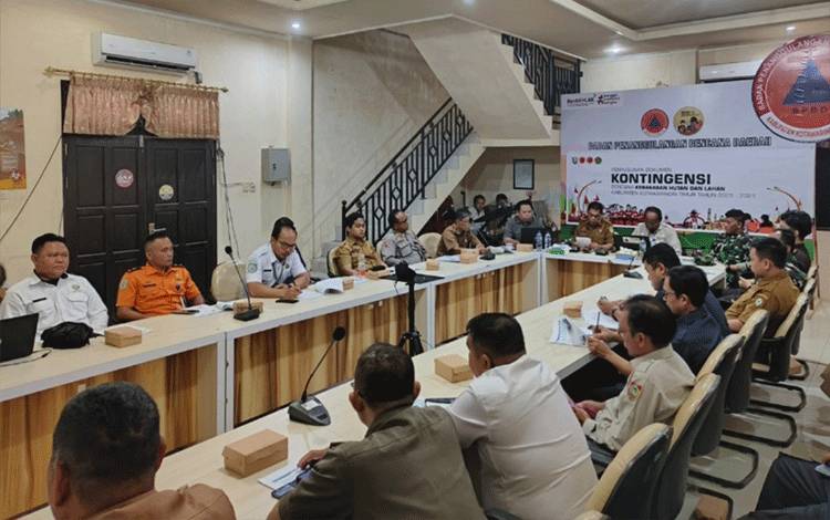 Pemkab Kotim Finalisasi Penyusunan Dokumen Kontingensi Bencana Karhutla 2025-2027