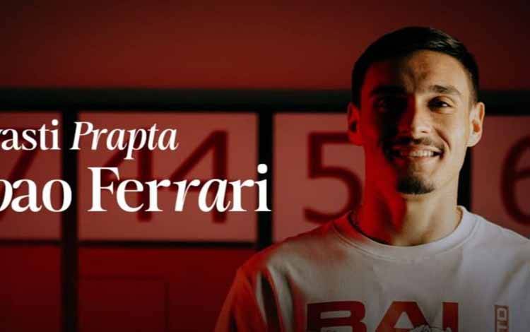 Bali United Datangkan Joao Ferrari sebagai Rekrutan Asing Pertama