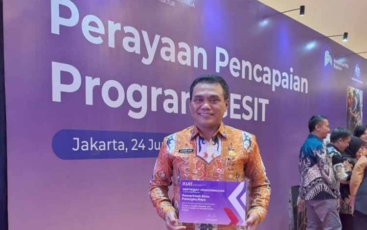 Pemko Palangka Raya Raih Sertifikat Dukungan Program Gesit dari KIAT