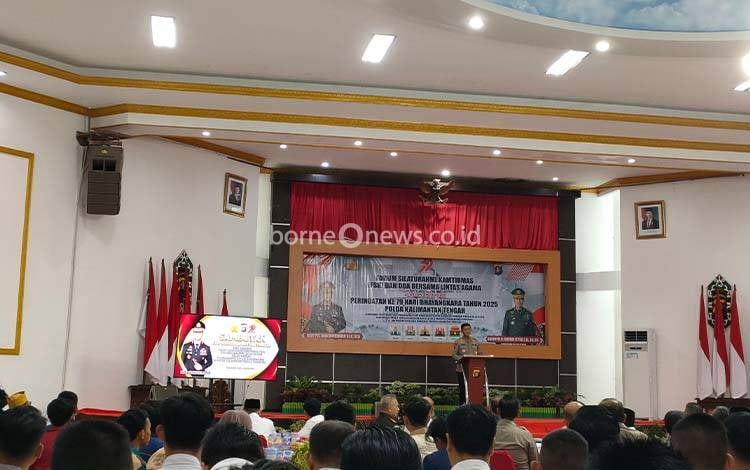 Kapolda Kalteng Komitmen Jaga Kamtibmas dan Pembangunan
