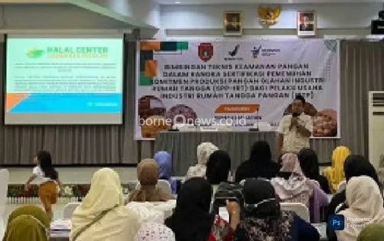 Disperindagkop UKM dan Dinkes Kobar Perkuat Kualitas Pangan Industri Rumah Tangga