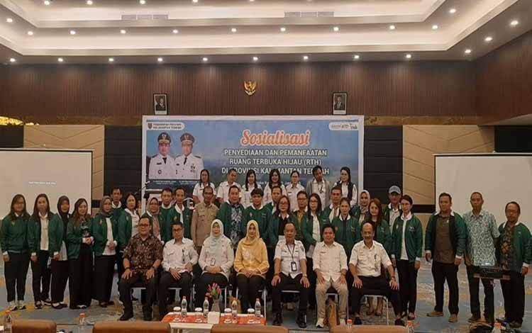 DLH Kalteng Tingkatkan Kapasitas Personel Pengelola RTH Kabupaten Kota