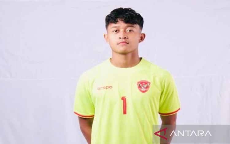Kiper muda Madura United FC Rendy Razzaqu untuk musim kompetisi Liga 1 Indonesia 2025-2026. (ANTARA/ HO-MO Madura United)