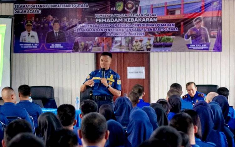 Disdamkarmat Barut Gelar Pembekalan dan Latihan Dasar bagi CPNS dan PPPK