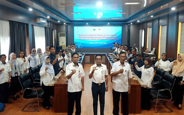 BUMDes dan BUMDesma Barut Jalin Kerjasama dengan Perusda Batara Membangun