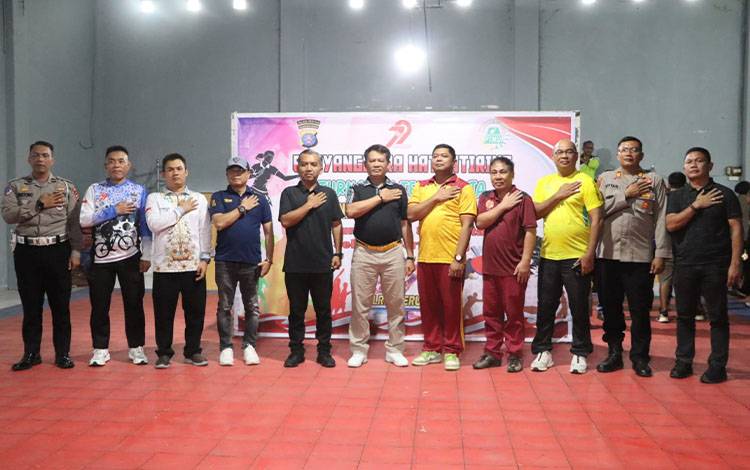 Bupati Seruyan Buka Turnamen Tenis Meja Bhayangkara ke-79, Ajang Jaring Atlet Berbakat