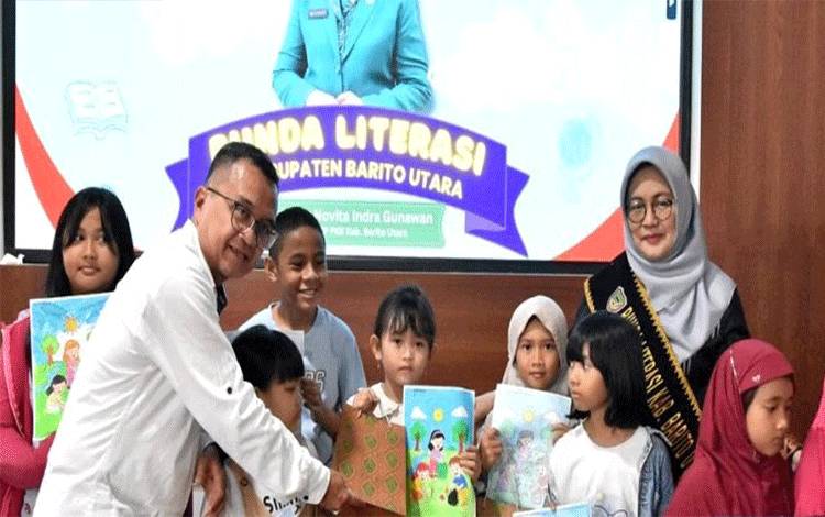 Pj Bupati dan Bunda Literasi Apresiasi Dinas Siptaka Barut Gelar Lomba Menggambar dan Mewarnai