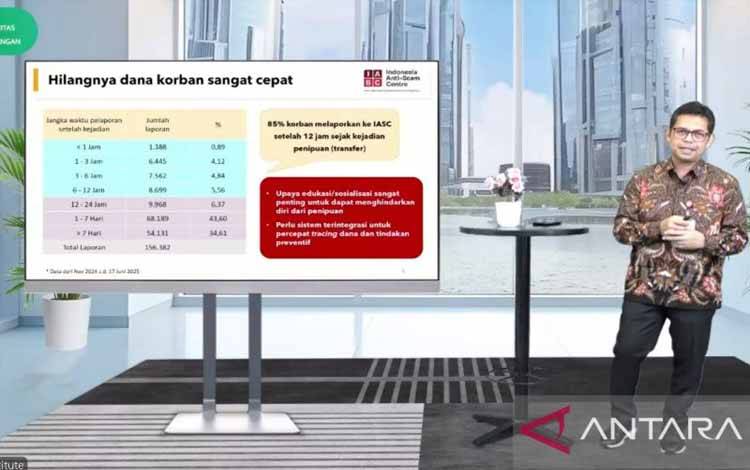 IASC OJK Ungkap Total Kerugian Korban Penipuan Online Rp3,2 Triliun