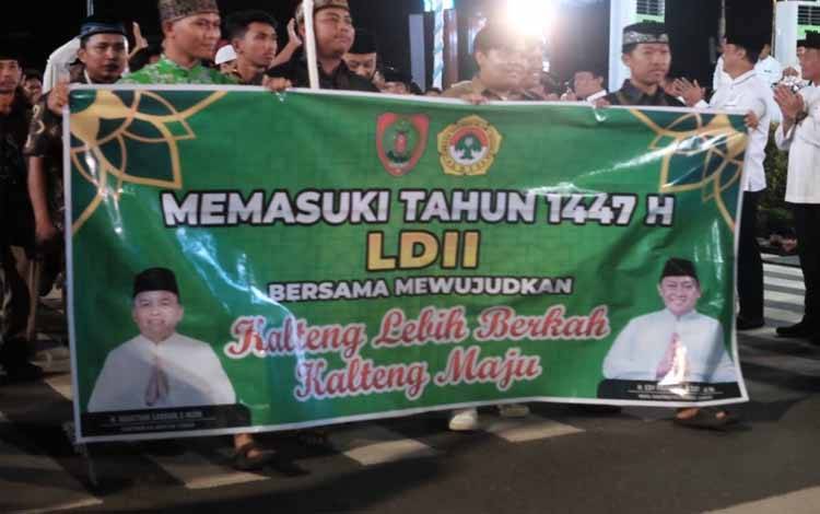 LDII Ikut Meriahkan Pawai Muharram 1447 H Provinsi Kalteng