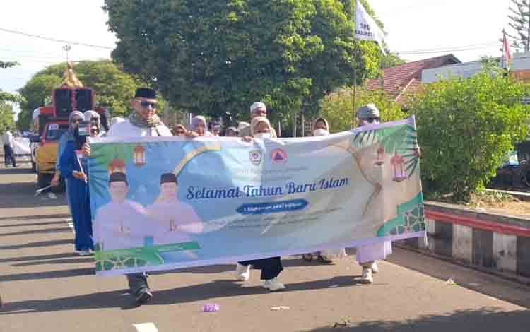 Wakil Bupati Seruyan Lepas Pawai Taaruf Sambut 1 Muharram 1447 H