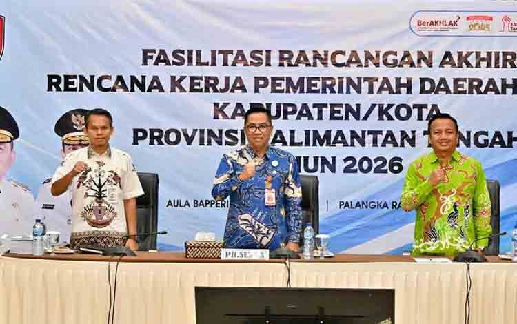 Delapan Kabupaten di Kalteng Sudah Lengkapi Dokumen RKPD Secara Elektronik