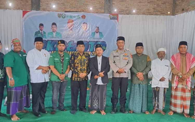Asisten I Setda Kotim Rihel membuka pelatihan kader dasar dan DTD Banser PC GP Ansor 2025. (FOTO: IST)