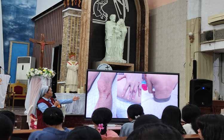 Caritas Indonesia Sampaikan Kasus-kasus TPPO kepada Orang Muda Katolik di Sampit