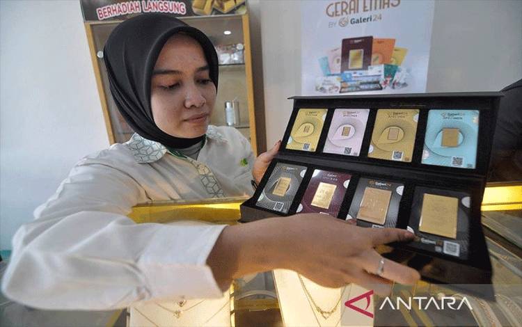 Harga Emas di Pegadaian Hari Ini, Galeri24 Stabil, UBS Naik Tipis