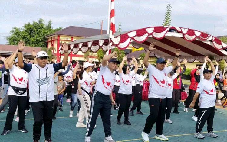 Pj Sekda Sampaikan Apresiasi untuk Polres Kapuas di Hari Bhayangkara