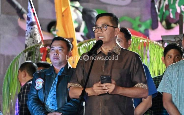 Bundaran Besar Jadi Sentra Hiburan Malam Ramah Lingkungan di Kalteng