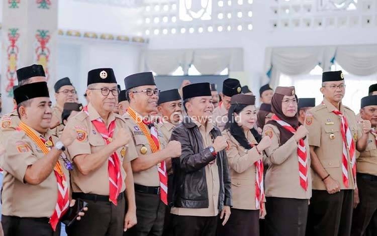 Gubernur Agustiar Dorong Sinergi Pramuka Wujudkan Pembangunan Inklusif