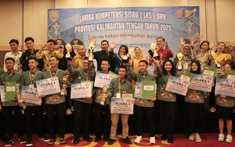 SMKN 1 Palangka Raya Raih Prestasi Gemilang di LKS SMK Provinsi Kalteng 2025