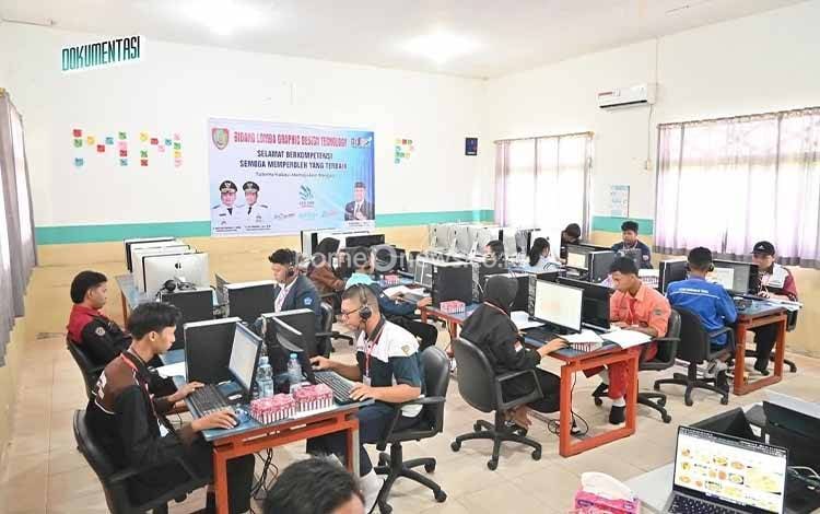 Dinas Pendidikan Kalteng Apresiasi Antusiasme Peserta LKS SMK 2025