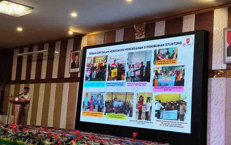 Wakil Bupati Kobar Apresiasi Dukungan Dunia Usaha dalam Penurunan Stunting