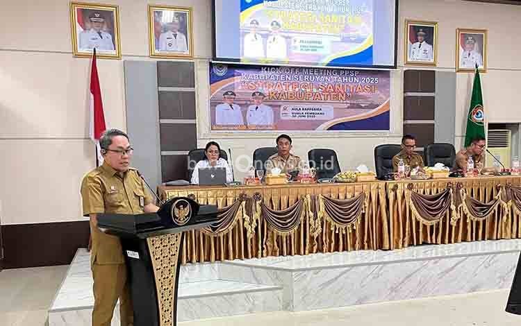 Kick Off PPSP 2025 di Seruyan, Langkah Awal Menuju Sanitasi Sehat dan Inklusif