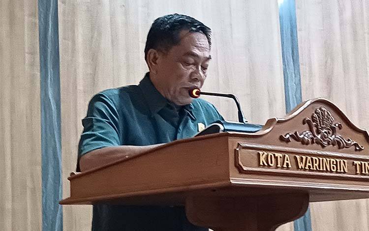 Wakil Ketua Komisi I DPRD Kotim Eddy Mashamy. (FOTO: DEWIP)