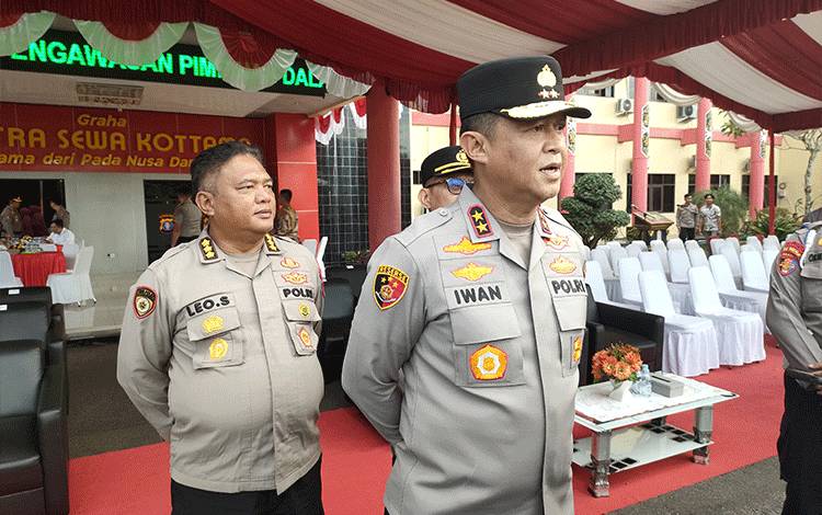 Kapolda Kalteng Irjen Pol Iwan Kurniawan (Foto : PATHUR)