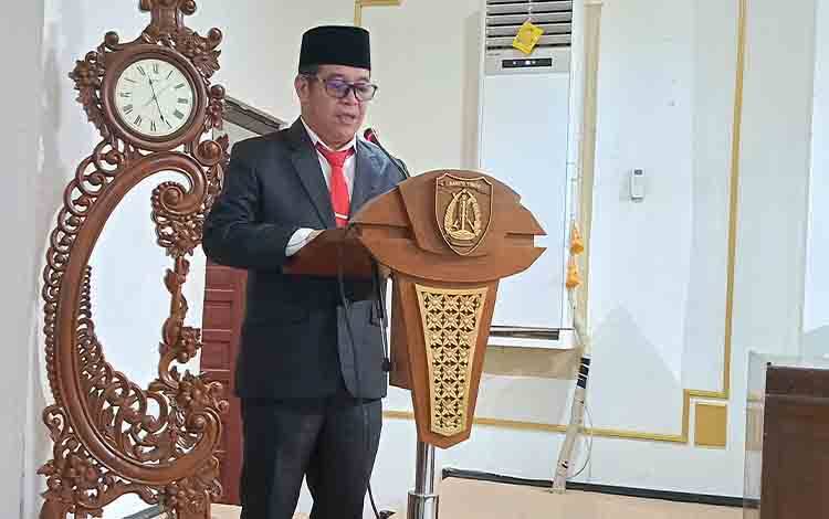 Bupati Barito Timur Jelaskan Pengajuan Raperda RPJMD 2025-2029