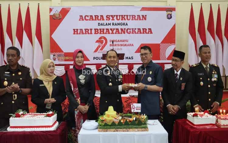 Sekda Gunung Mas Apresiasi Kinerja Kepolisian untuk Meningkatkan Pembangunan