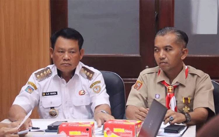 Kwarcab Pramuka Seruyan Paparkan Rencana Penggunaan Dana Hibah ke Bupati