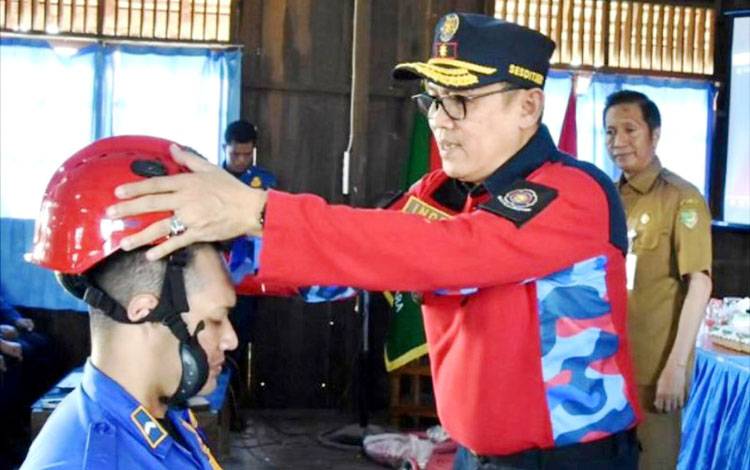 Pesan Pj Bupati Barito Utara untuk Peserta Latihan Dasar CPNS/PPPK Dinas Damkar