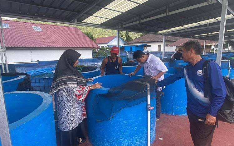 Kadis Perikanan Seruyan Kunjungi BPBAT Mandiangin, Perkuat Sinergi untuk Kemandirian Benih