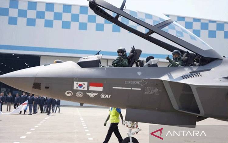 Pilot TNI AU dan Korea Selatan Uji Coba Pesawat Tempur Boramae