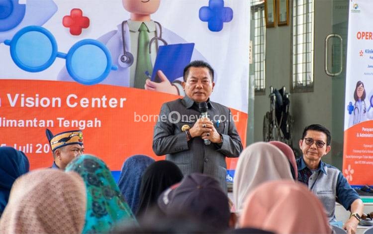 Operasi Katarak Gratis Dibuka Secara Resmi Bupati Kapuas