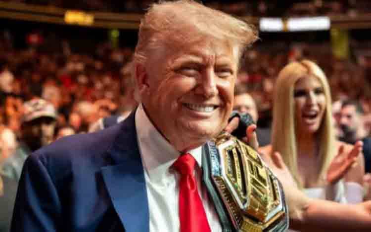 Presiden Donald Trump Berencana Gelar UFC di Gedung Putih pada 2026