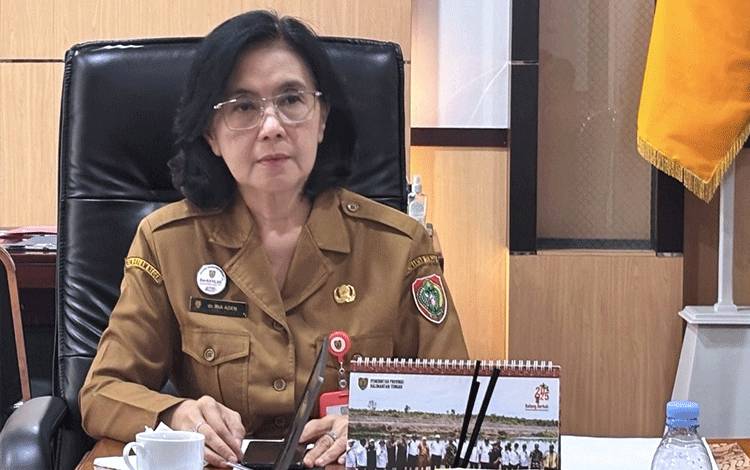 Kepala Dinas P3APPKB Kalteng, Linae Victoria Aden. (FOTO: DINAS P3APPKB)