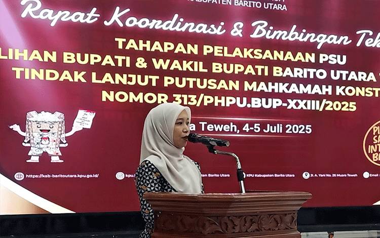 Ketua KPU Barut Sebut PSU Adalah Tanggung Jawab Demokrasi, Bukan Sekadar Ulang Proses Pemilu