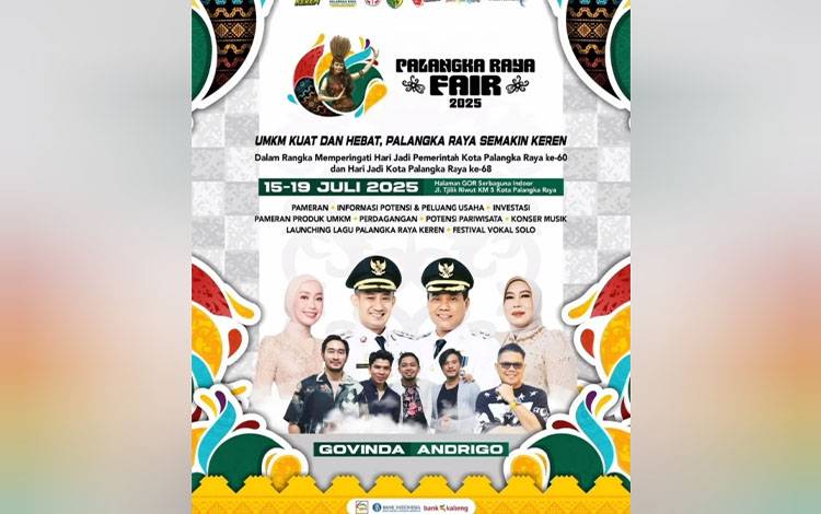 Palangka Raya Fair 2025 UMKM Kuat, Palangka Raya Semakin Keren