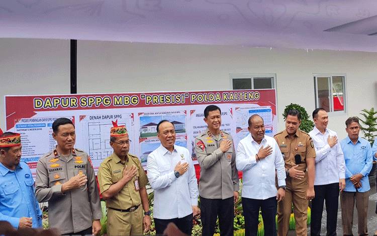 Irwasum Polri Resmikan Dapur SPPG Presisi di Polda Kalteng, Tingkatkan Ketahanan Pangan
