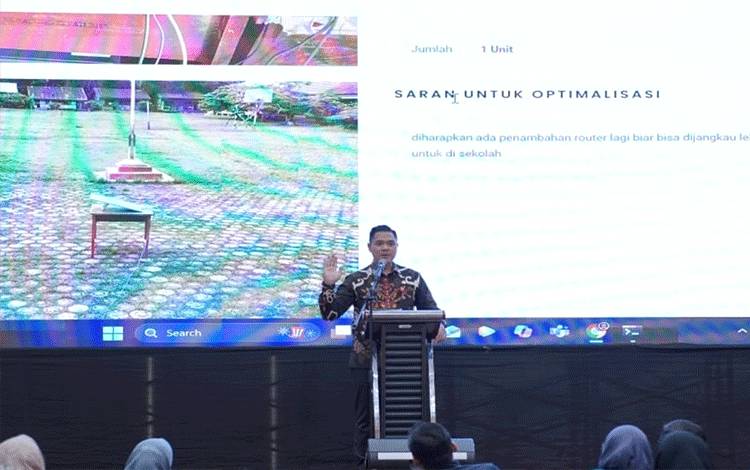Sistem Huma Betang Digital Awasi Aktivitas Belajar Mengajar di Kalteng