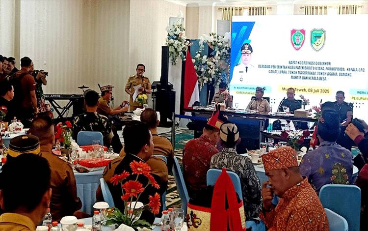 Pemkab Barut Rakor Persiapan PSU Pilkada, Pj Bupati Tegaskan Komitmen Jaga Kondusivitas